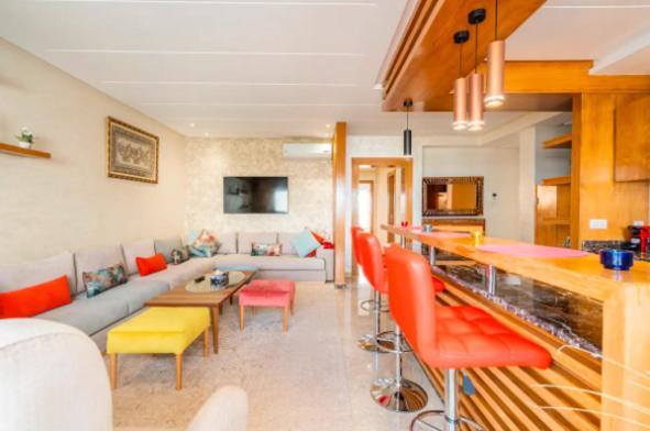 Appart 100 M2 Haut Standing En Bord De Mer Καζαμπλάνκα Εξωτερικό φωτογραφία