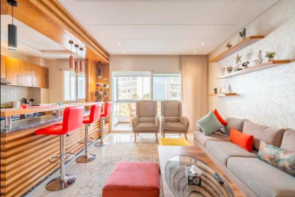 Appart 100 M2 Haut Standing En Bord De Mer Καζαμπλάνκα Εξωτερικό φωτογραφία