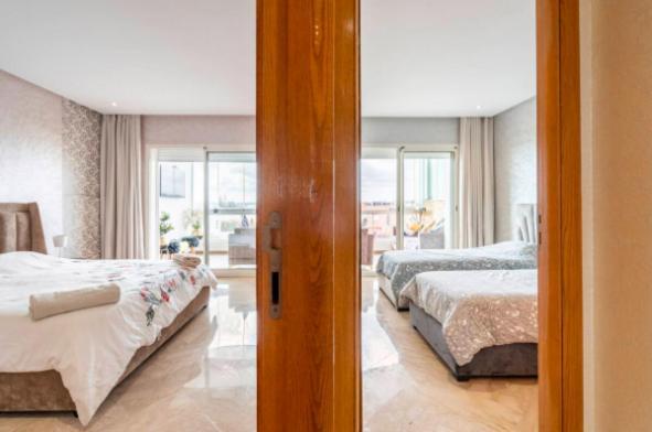 Appart 100 M2 Haut Standing En Bord De Mer Καζαμπλάνκα Εξωτερικό φωτογραφία